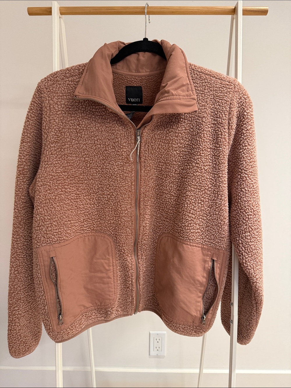 Vuori Rosewood Sherpa Zip-Up Jacket